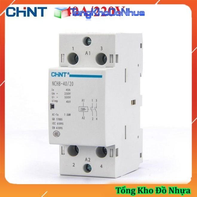 Khởi động từ 1 pha CHINT 40A/220V