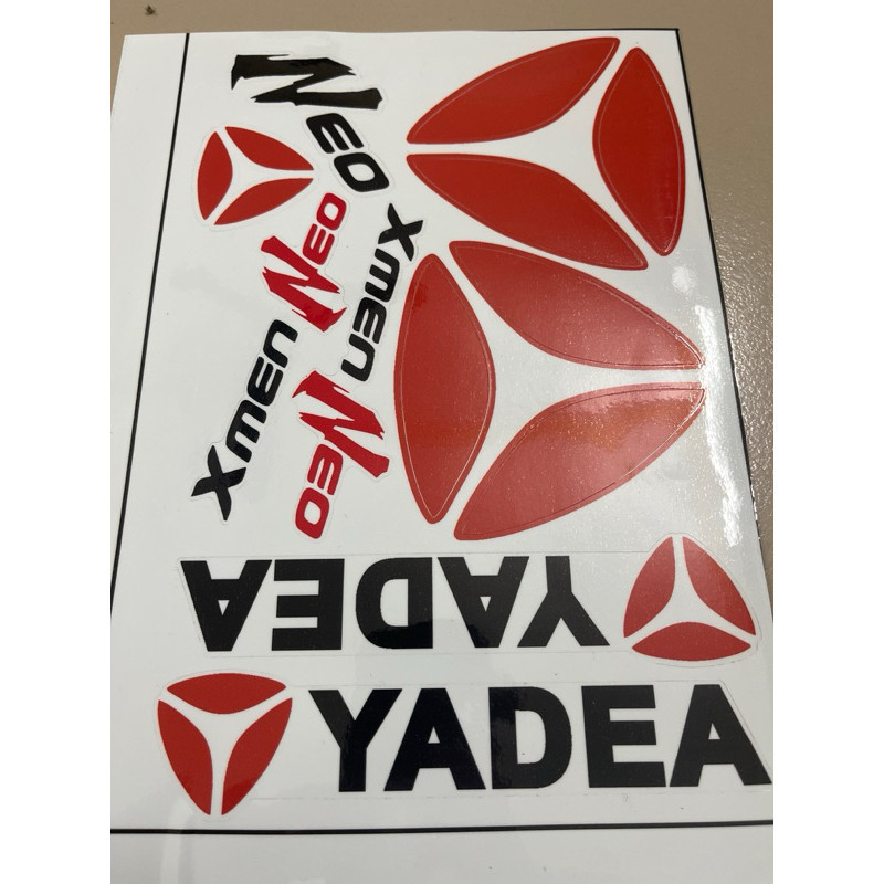 Tem logo YADEA Xmen Neo dán xe điện
