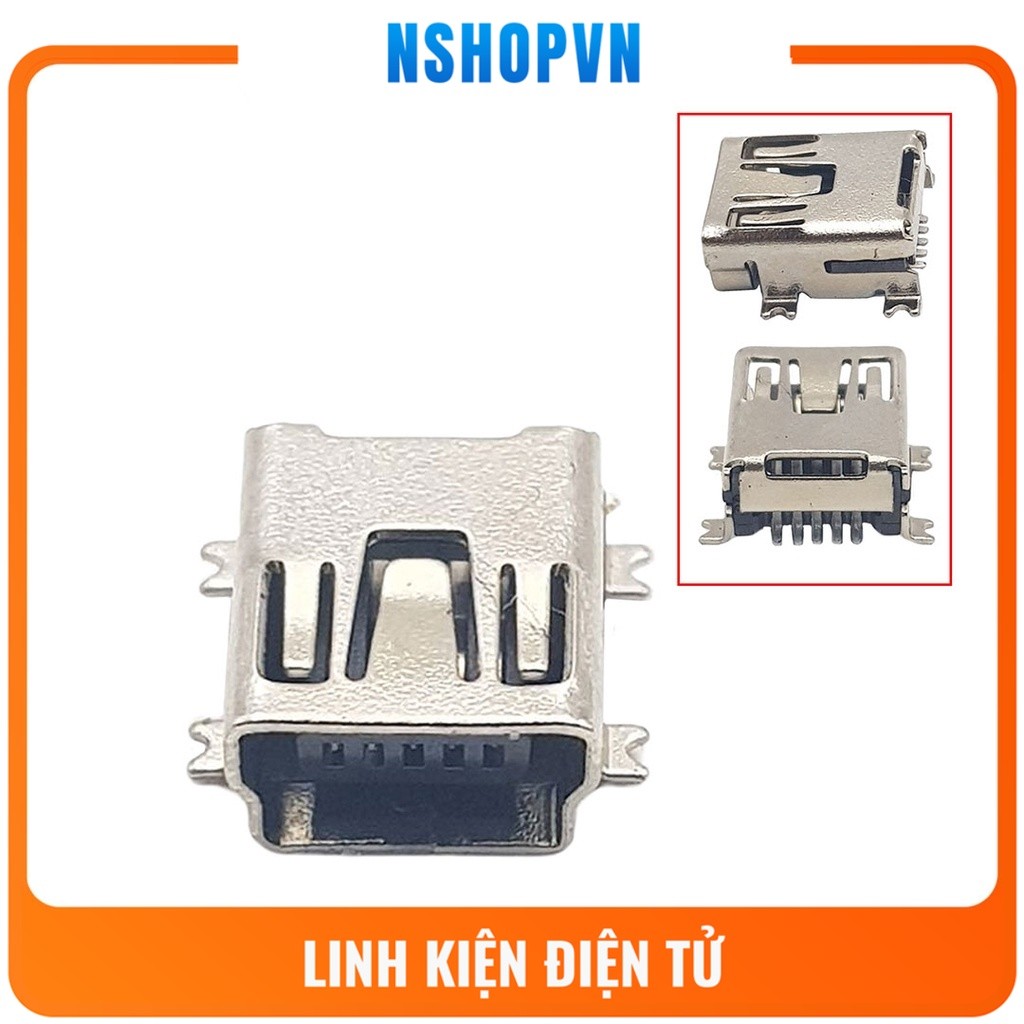 Cổng Mini USB 5P SMD