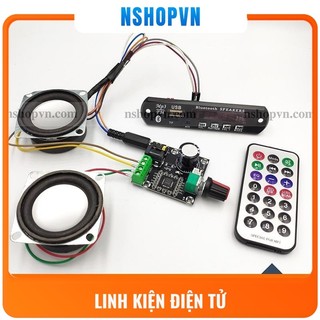 Mạch MP3 tích hợp Bluetooth, FM , Kèm remote hồng ngoại
