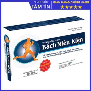 Viên xương khớp bách niên kiện hộp 20 viên
