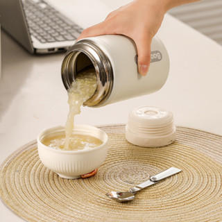 550ml Thời Trang Inox 316 Ngực Bình Giữ Nhiệt Hộp Cơm Trưa Stew Beaker Cô Gái Sinh Viên Chống Rò Rỉ Bình Chân Không Tumbler