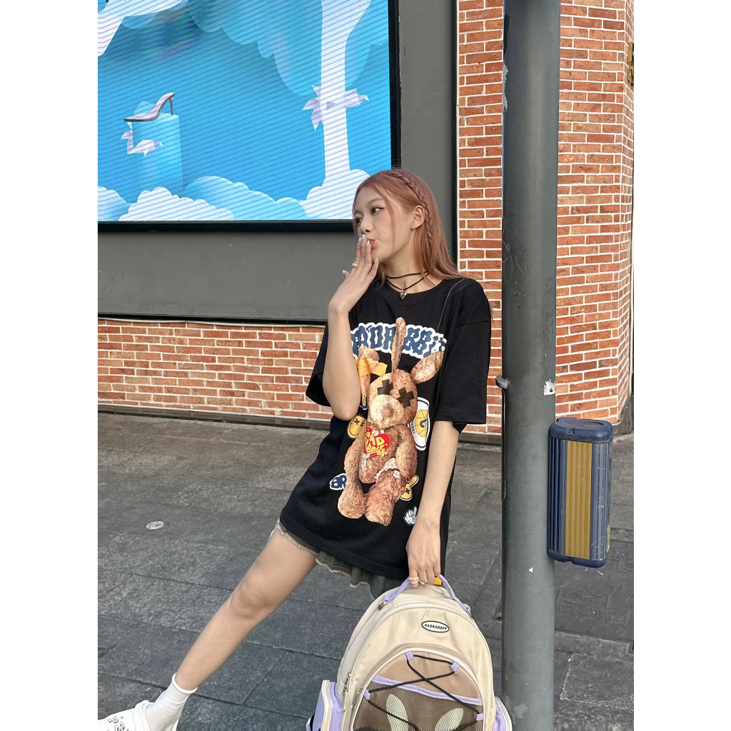 COD - Áo Thun Unisex Bad Rabbit- Teddy Rabbit Tee - Local Brand Chính Hãng