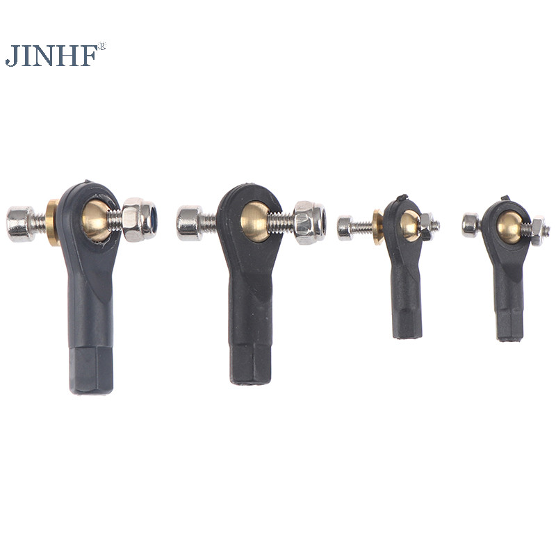 Jinhf M2 M3 Rod End RC Ball Joint Link Với Bộ Vít Cho RC Máy Bay Xe Buggy HOT