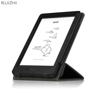 Vỏ Từ Tính Cho Onyx Boox Go 6 "(2024) Vỏ Folio Da PU Gấp Đứng Funda Cho Boox Poke 5 S 5S Vỏ Bảo Vệ