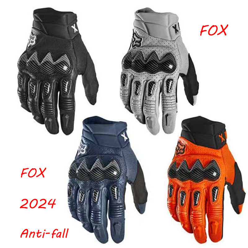 017 FOX Găng Tay Xe Máy Xe Đạp Đi Xe Đạp Găng Tay Dành Cho Nam Nữ Xe Máy Xe Đạp Đi Đầy Ngón Tay Găng