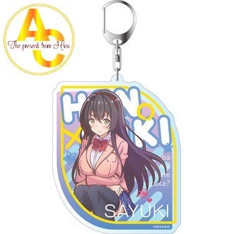 Móc khóa Anime z Hensuki: Are You Willing to Fall in Love with a Pervert Phụ kiện trang trí túi xách