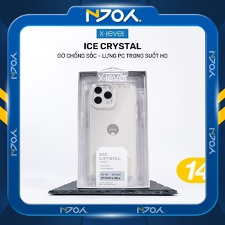 Ốp Lưng Trong Suốt Túi Khí Ẩn Chống Sốc Chính Hãng X Level Cho Điện Thoại iPhone 15 14 13 Pro Max Njoyshop