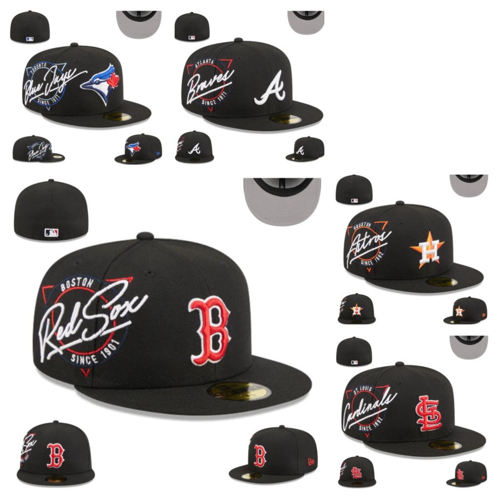 New Embroidery Fitted Hat Fashion Baseball Cap Hip Hop Size Men'S Women'S Full Letter Closed WGCL