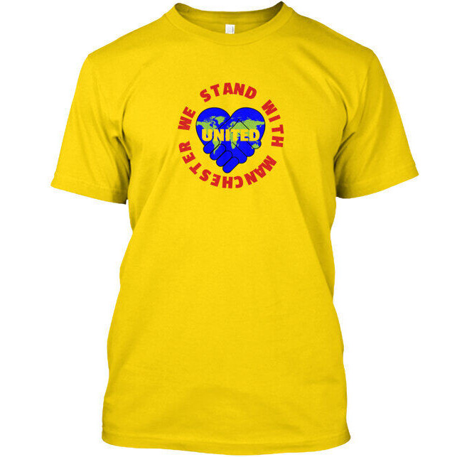 Áo thun United We Stand With Manchester