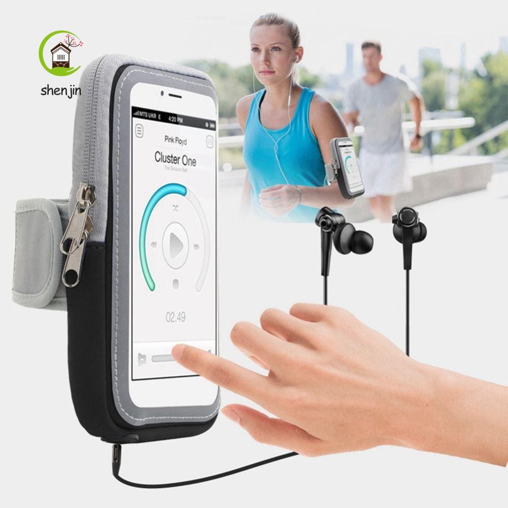 Túi đeo tay thể thao Phòng tập thể dục chống nước Chạy bộ ngoài trời đa năng Chạy bộ ban đêm Chạy bộ Chống mồ hôi Vỏ điện thoại Giá đỡ