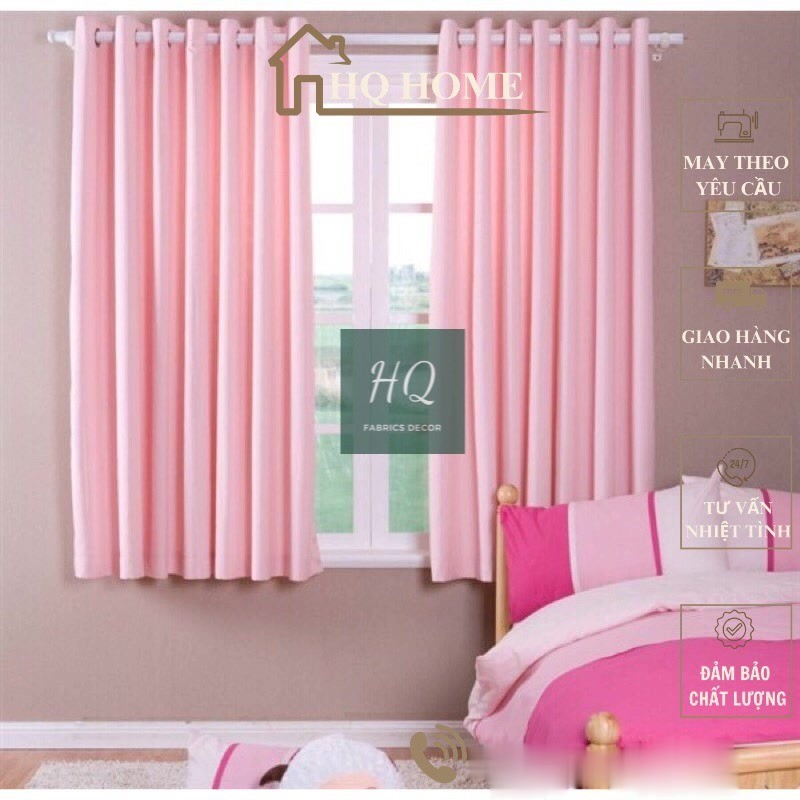 Rèm Hồng R1m x C1,3m