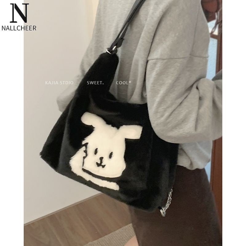 Nallcheer Hoạt Hình Hàn Quốc Sang Trọng Ba Lô Đa Năng Phong Cách Đại Học Phù Hợp Với Túi Tote Dung Tích Lớn