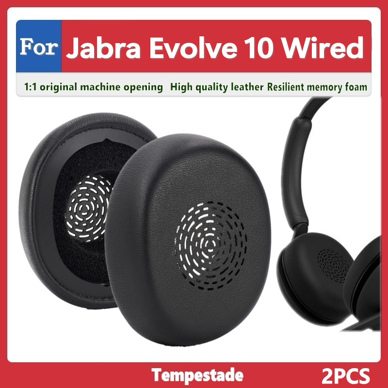 Dành Cho Jabra Evolve 10 Earmuffs Tai Đệm Tai Nghe Hộp Đựng Tai Nghe Thay Thế Đệm Tai
