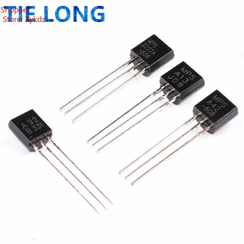 100 Chiếc MPSA56 TO92 A56 TO-92 Transistor MPSA06 MPSA13 MPSA14 MPSA18 MPSA44 MPSA42 MPSA92 A06 A13 