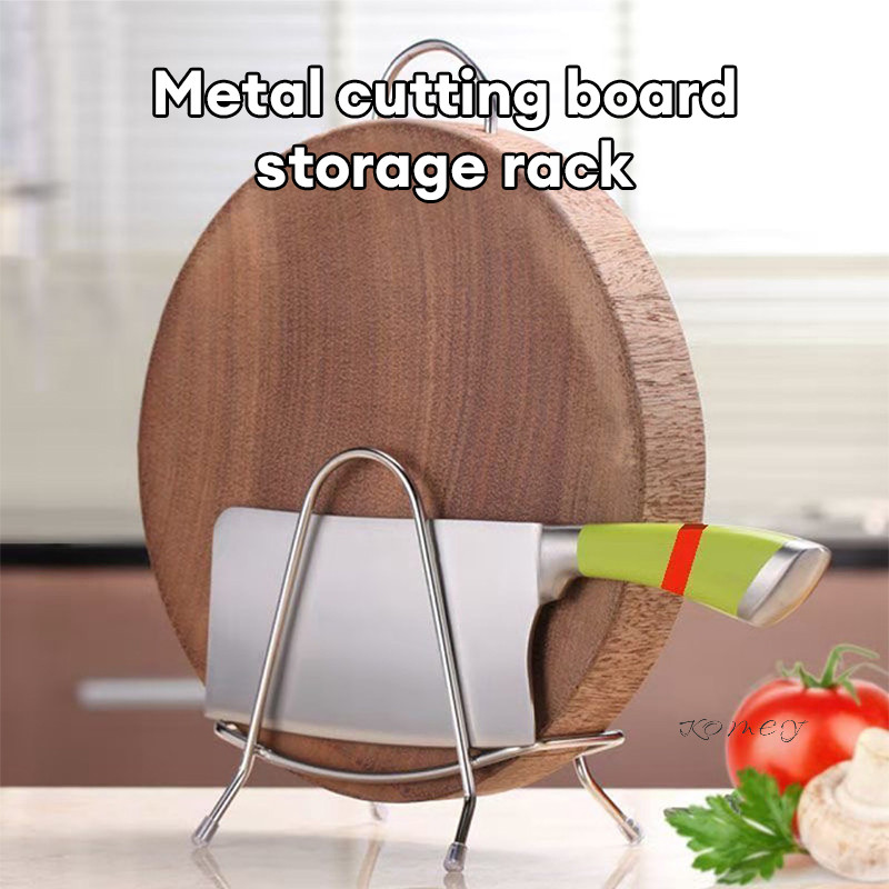 🔮COD🔮Giá thớt inox, Giá dao đa năng, Giá thớt gia dụng, Giá đựng nắp nồi, đồ dùng nhà bếp tiện dụng dày lên