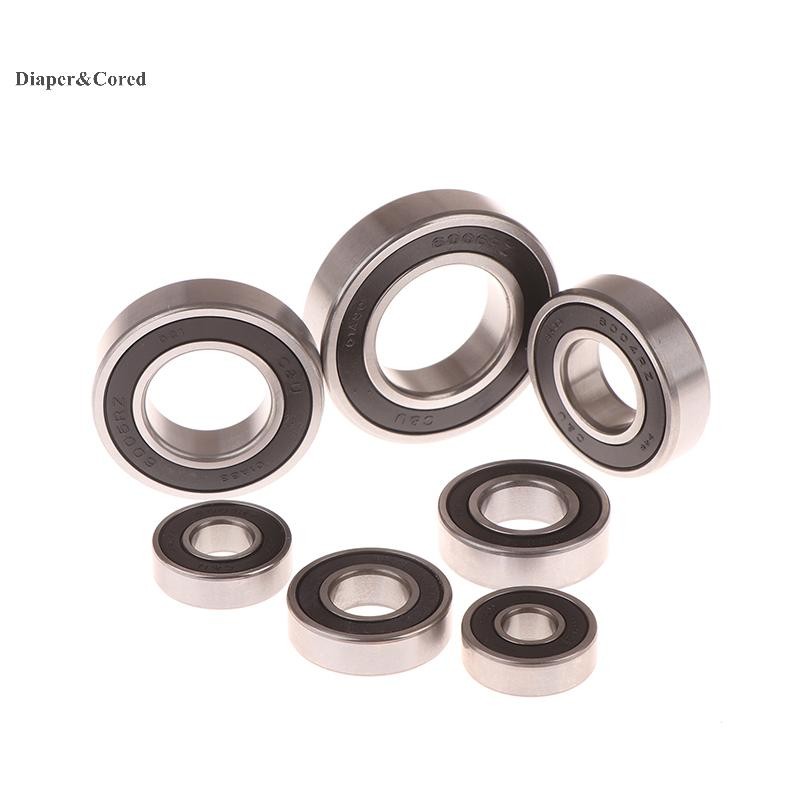 DIAPER & CORED 2 CÁI 6000RS 6001RS 6002RS 6003RS 6004RS 6005RS Vòng bi rãnh sâu 6000 6001 6002 6003 