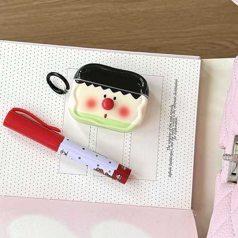 Vỏ bảo vệ hoạt hình dễ thương cho AirPods 1st 2nd 3rd 4th Gen pro 2 1