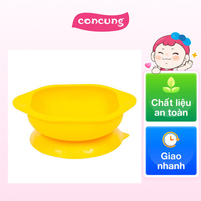 Bát ăn dặm silicon có đế hút chân không chống đổ cho bé Marcus & Marcus, từ 12 tháng - Lola