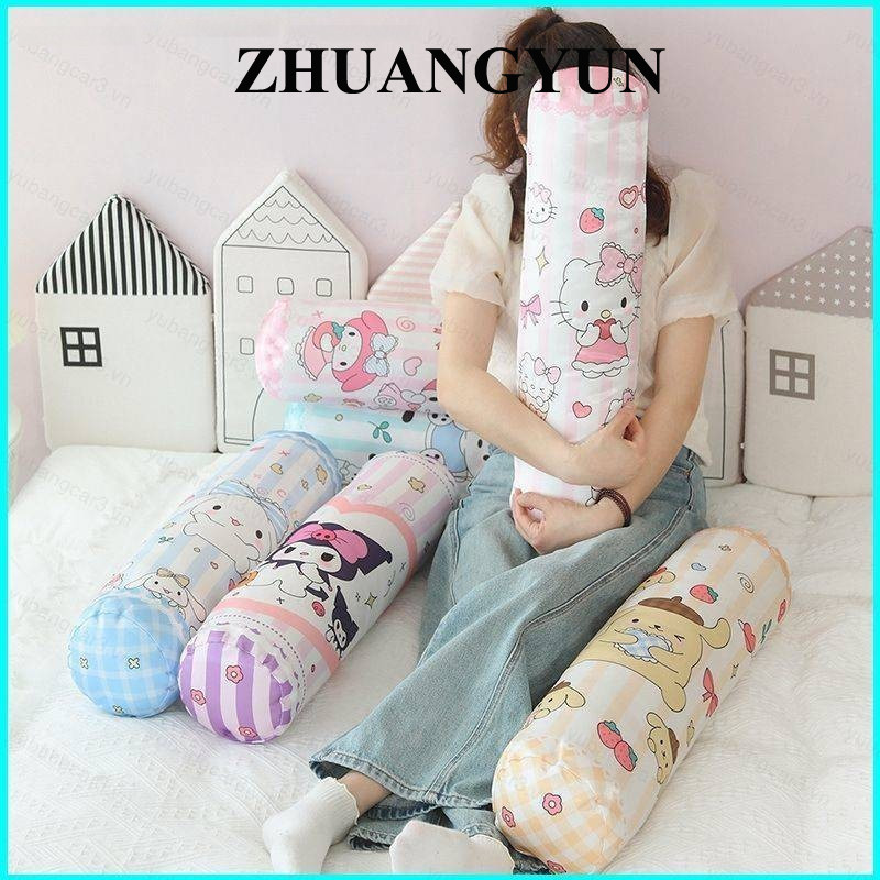 Sanrio Kuromi HelloKitty My Melody Hoạt Hình Cô Gái Dễ Thương Gối Cột Dài Cô Gái Đệm Giường Ký Túc Xá Tựa Đầu C