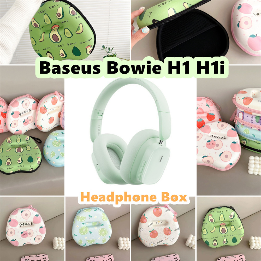[Sản phẩm mới] Dành cho hộp đựng tai nghe Baseus Bowie H1 H1i Niche Hộp đựng tai nghe hoạt hình Hộp 
