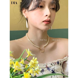 Retro Pháp Trang Viên Cổ Điển Giọt Nước Phong Cách Dài Vỏ Ngựa Ngọc Trai Sang Trọng Bông Tai Thanh Lịch Nữ 2024 Phong Cách Mới