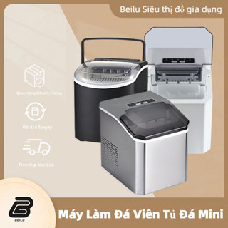 Máy Làm đá Mini 2.2l Dung Tích Lớn Hoàn Toàn Tự động Siêu Tốc ​​máy Làm đá Trong, Máy Làm đá Cho Quán ăn Quán Cafe Văn Phòng