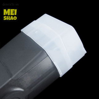 Máy khuếch tán đèn flash màu vàng trắng meishao cho canon 580ex 580ex ii đẹp