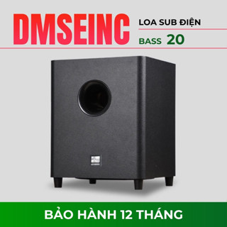Loa Sub Điện Bass 20 DMSEINC Công Suất Đỉnh 200W, Hiệu Ứng Âm Thanh Sống Động, Loa Siêu Trầm Cao Cấp Cho Dàn Karaoke