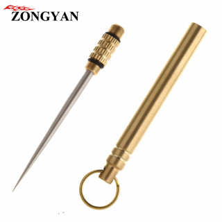 Hotwind Titanium Toothpick Keychain Multi-Purpose Outdoor Camping Tool More Durable Than Floss