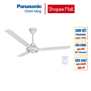 Quạt trần panasonic 3 cánh f60mz2 màu trắng - elink lighting
