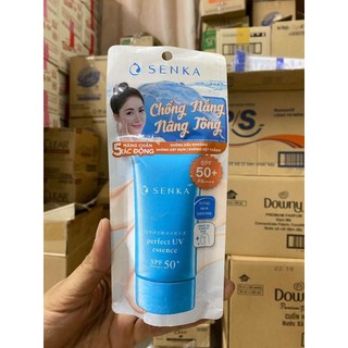 Kem chống nắng dạng sữa Senka Perfect UV Milk 50g kiềm dầu