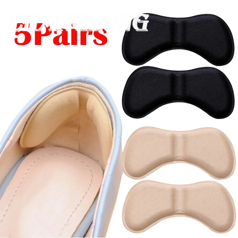 Set 5 Cặp Miếng Dán Gót Giày Cao Gót 4D Giảm Đau Lưng