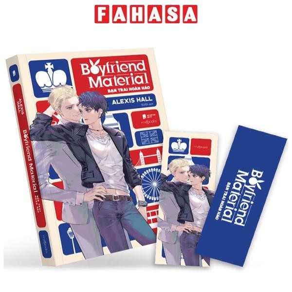 Sách Boyfriend Material - Bạn Trai Hoàn Hảo - Tặng Kèm Bookmark