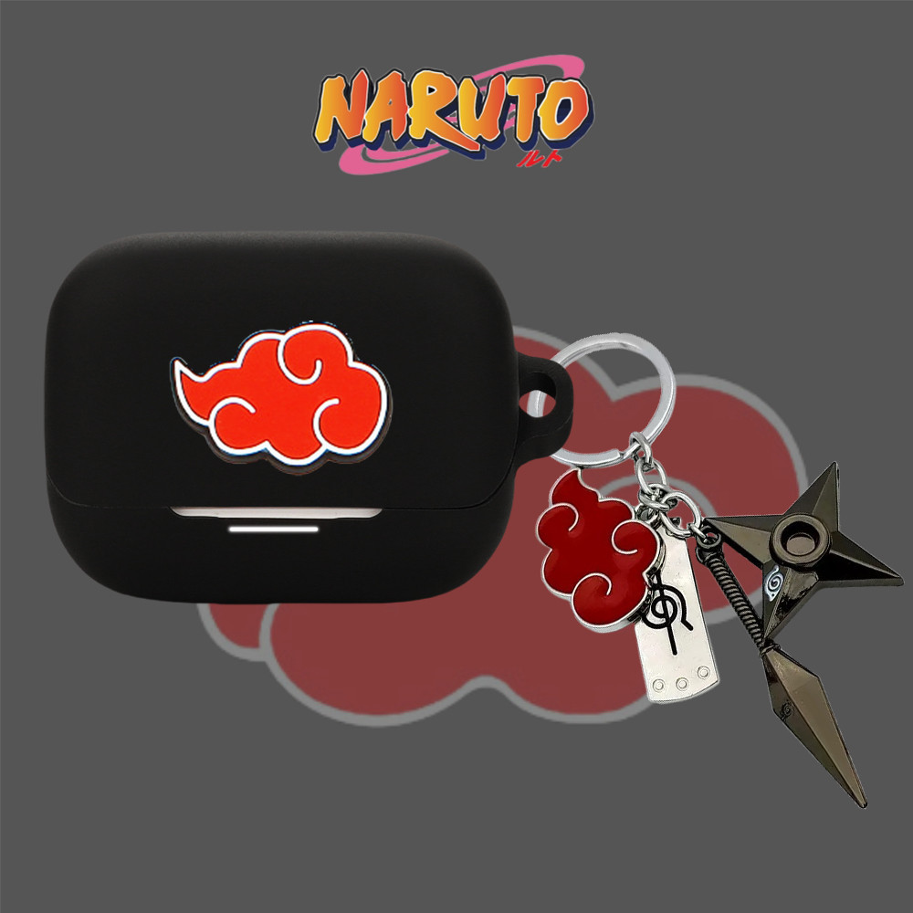 Dành Cho Anker Soundcore K20i Ốp Lưng Anime Naruto Móc Khóa Mặt Dây Chuyền Silicon Mềm Ốp Lưng Hoạt 