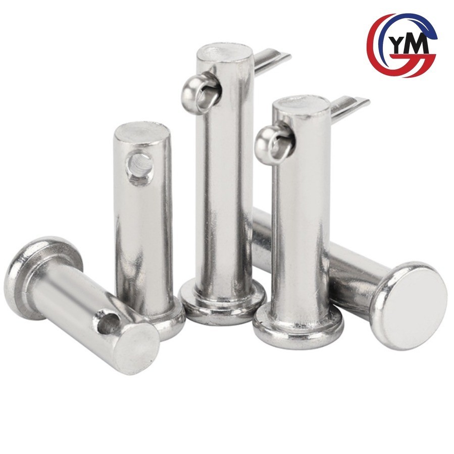 [Giao hàng nhanh 1] Trục gài chốt chẻ, chốt định vị bắt chốt chẻ，Chốt chẻ  inox 304 M3M4M5M6M8M10-M2