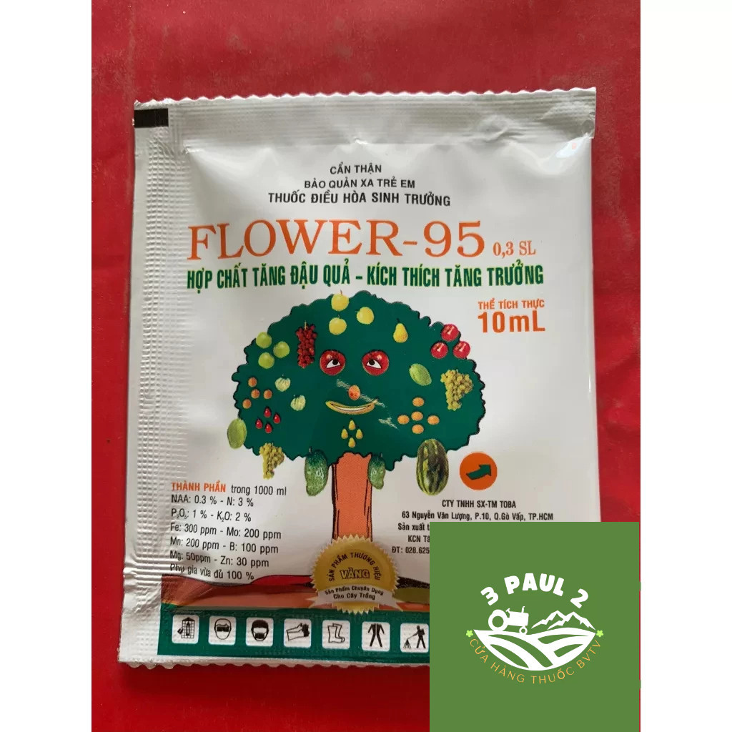 Phân bón lá kích cây tăng mạnh F95 (gói 10 ml)
