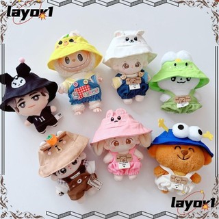 Layor1 Mũ Ngư Dân, Cos Quà Tặng Hoạt Hình Động Vật Labububugu Mũ Búp Bê, Phụ Kiện Búp Bê Kulomi Cotton Búp Bê Búp Bê Mũ Handmade