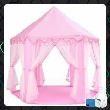 Sỉ lều công chúa - mẫu lâu đài mới dành cho bé trai và gái hồng và xanh 1053
