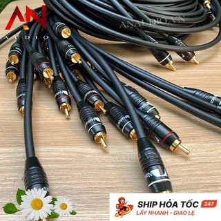 Dây Tín Hiệu AV Canare Japan cặp 2 sợi 4 đầu Nakamichi