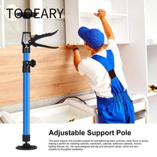 TOOEARY đế cài đặt tủ TAMAKO, Thanh hỗ trợ nâng vách thạch cao tiết kiệm nhân công, Dụng cụ thang máy điều chỉnh bằng kính thiên văn bằng thép bền Dụng cụ xây dựng vách thạch cao