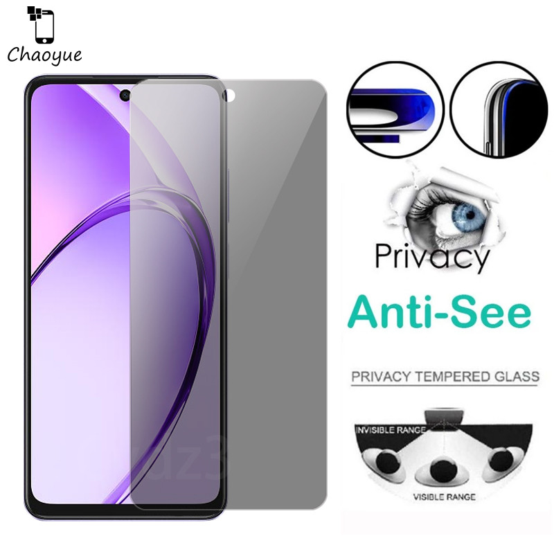 Kính cường lực chống nhìn trộm cho OPPO A3 Pro A3x 4G 5G 2024