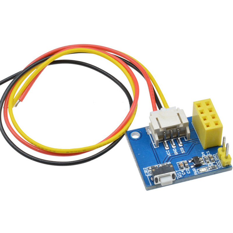 1 / 5 Chiếc ESP8266 ESP-01 ESP-01S RGB LED Điều Khiển Module Cho IDE WS2812 Vòng Đèn Điện Tử Thông M