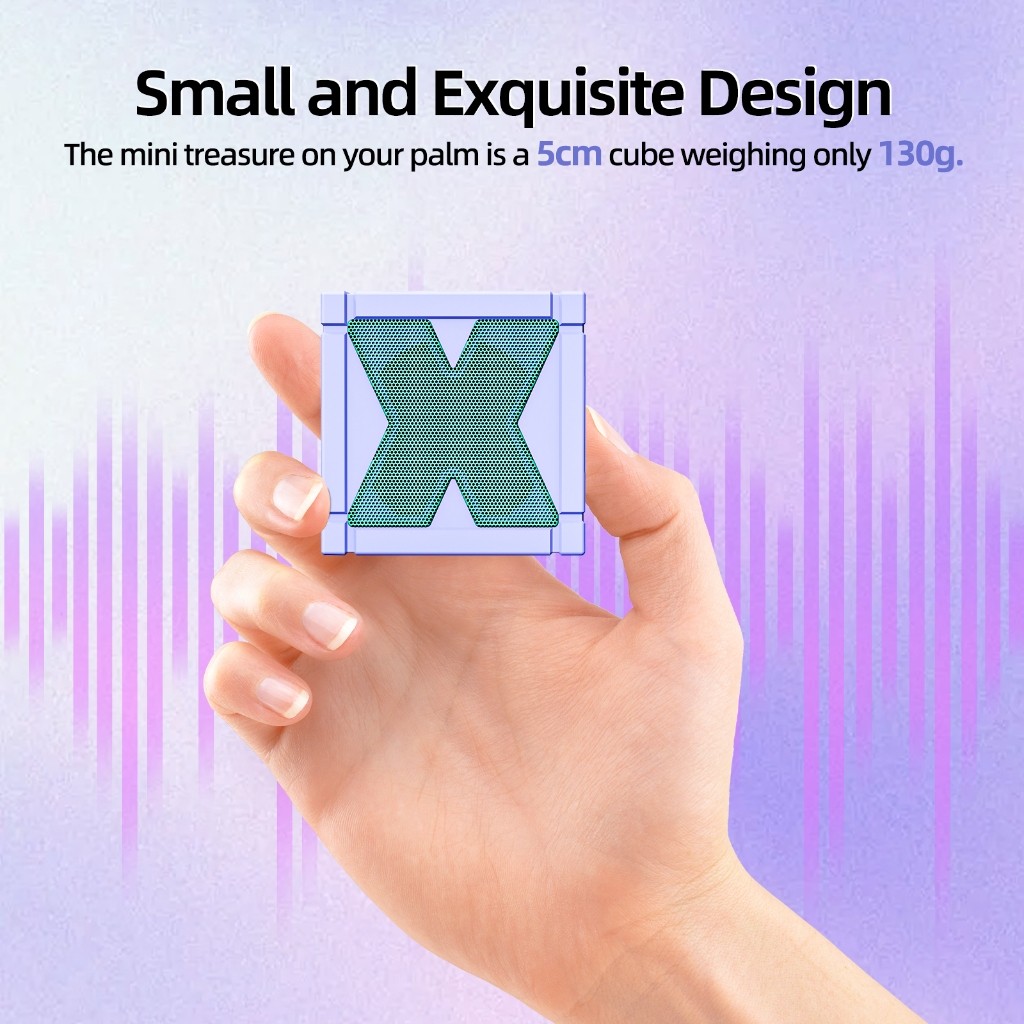 Loa mini Bluetooth GoojodoqHIFI kết nối nhanh không dây TWS