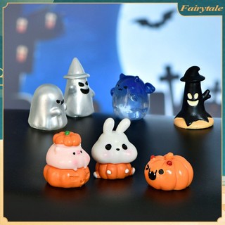 ☢ Tượng nhựa trang trí Halloween Hàng hot Lắp ráp dễ dàng Bền đẹp Trang trí cảnh quan vi mô Quả cầu pha lê tự làm Phụ kiện tự làm Nội dung hot Thiết kế độc đáo Ma quái