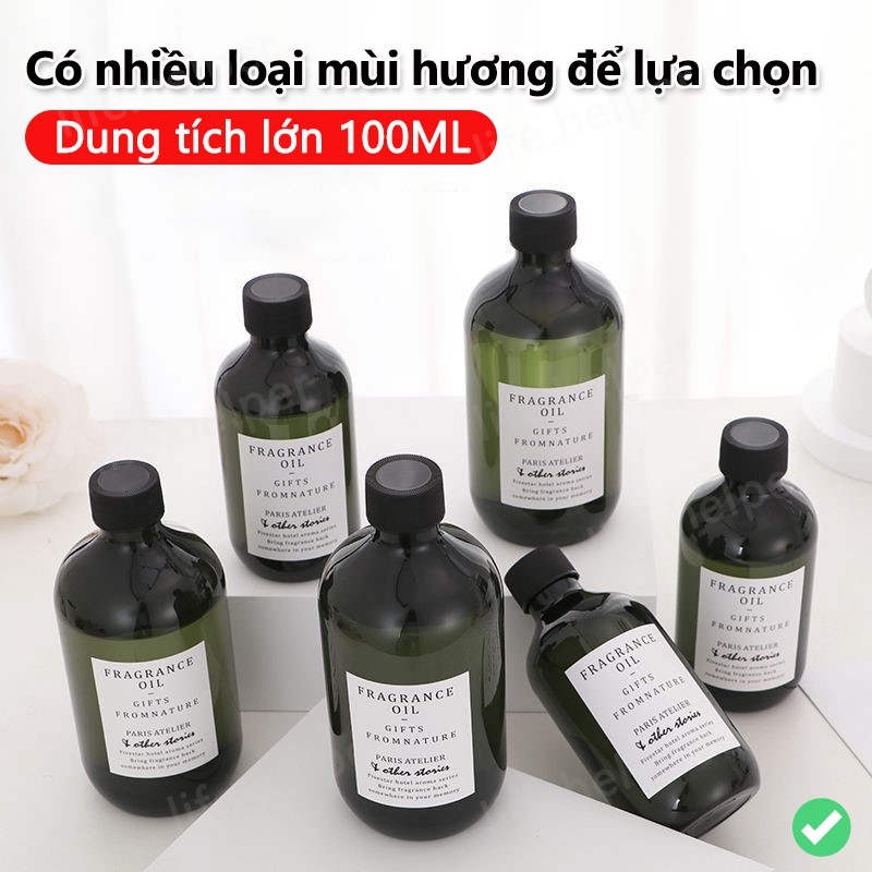 Chai Lớn💎 Tinh Dầu Nguyên Chất 100ML, Chọn Mùi | Tinh dầu thiên nhiên | Xông Thơm Phòng, Tốt Sức Khỏe, Đuổi Muỗi