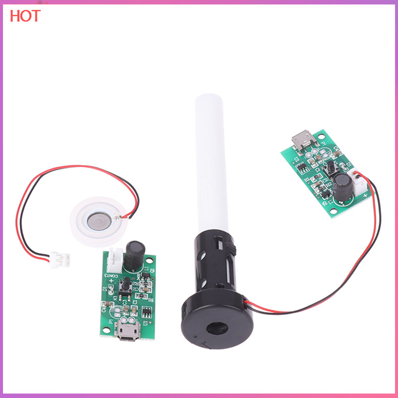 MỚI 1 Máy Tạo Độ Ẩm USB Bộ Dụng Cụ DIY Máy Tạo Sương Mù Trình Điều Khiển Bảng Mạch Fogger Atomizatio