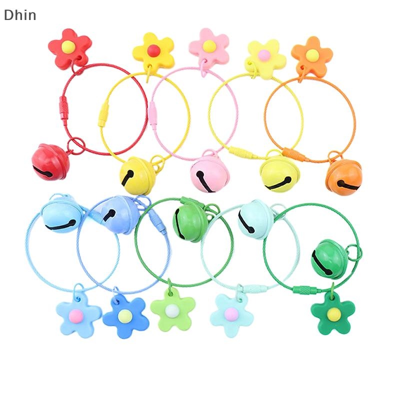 [Dhin] Móc Khóa Hoa Nhỏ Màu Sắc Dễ Thương Túi Bé Gái Phụ Kiện Lnternet Người Nổi Tiếng Mặt Dây Chuyề