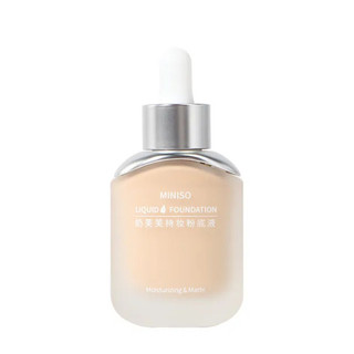 Miniso MINISO MINISO Sữa cao cấp Fufu Trang điểm lâu trôi Chất lỏng Kem che khuyết điểm dưỡng ẩm Long @ -