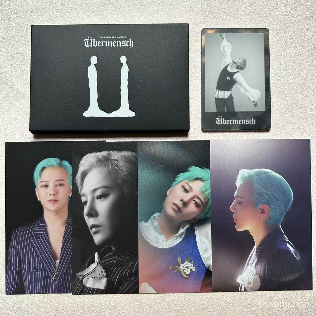 GD Kwon Ji-Dragon Hàng Hóa Bộ Sưu Tập Kwon Ji-Dragon Gaoyang Field Concert Poster Bookmark Bưu Thiếp